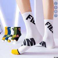 ถุงเท้าสำหรับฤดูใบไม้ร่วง ] Yuan SOCKS ถุงเท้ากีฬาซับเหงื่อแบบยาว 8.99 ระบายอากาศสำหรับผู้ชาย [5 คู่ชายสูงปานกลาง