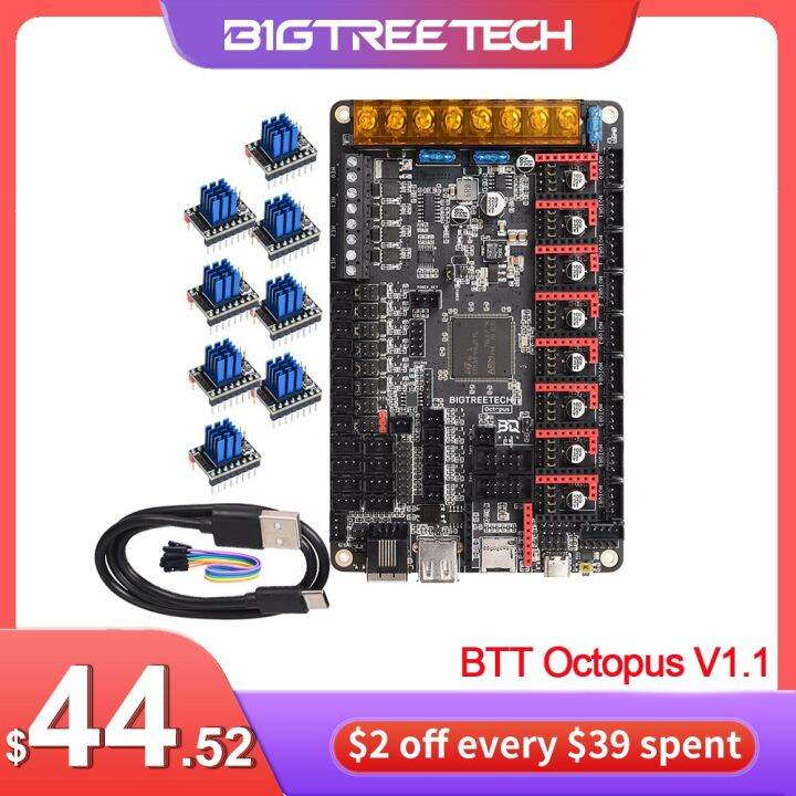 BIGTREETECH BTT OCTOPUS V1.1 32Bit Control Board TMC2209 TMC2208 UART ...