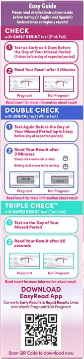 new-first-response-triple-check-pregnancy-test-3-ct-ชุดตรวจตั้งครรรภ์