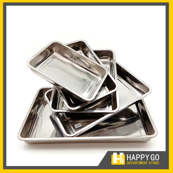 Stainless Steel Storage Trays Thick Pans Rectangular Multi-Function ...