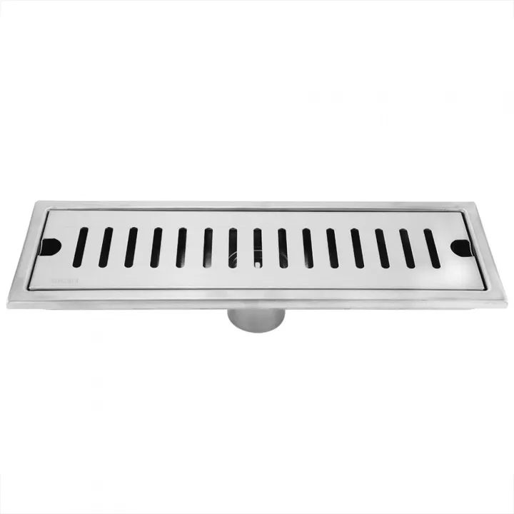 Large Flow Stainless Steel Rectangle Shower Floor Drain Bathroom ...