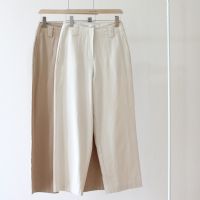 avocado กางเกงขายาว ผ้าคอทตอน ทรงกระบอก รุ่น Avo Kikko cotton pants (avocado.simplewear)