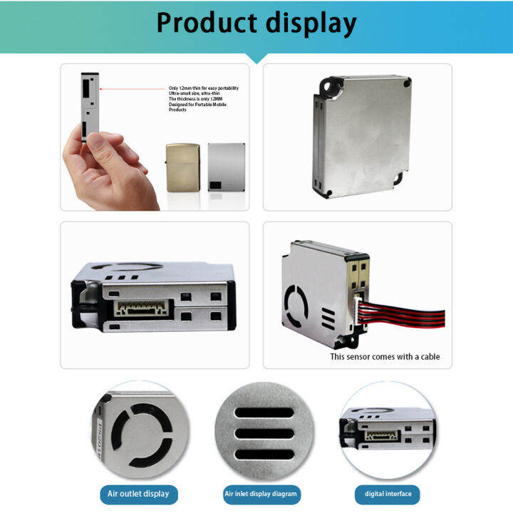 pcbfun-โมดูลเซ็นเซอร์อนุภาค-pm2-5-pms9103m-มาพร้อมกับโมดูลเซ็นเซอร์อนุภาคฝุ่นสายเดี่ยว8p-pm2-เครื่องตรวจจับ5การตรวจจับคุณภาพอากาศ