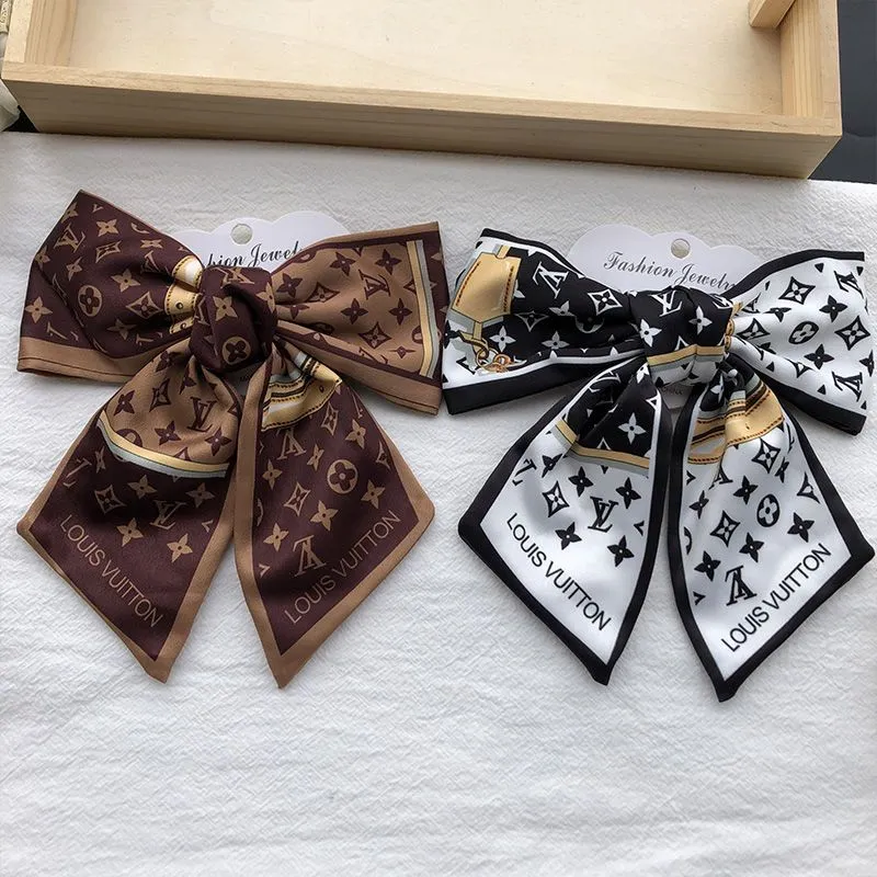 Luxury Brand LV Hair Accessories Women's Korean Style Letter Hair