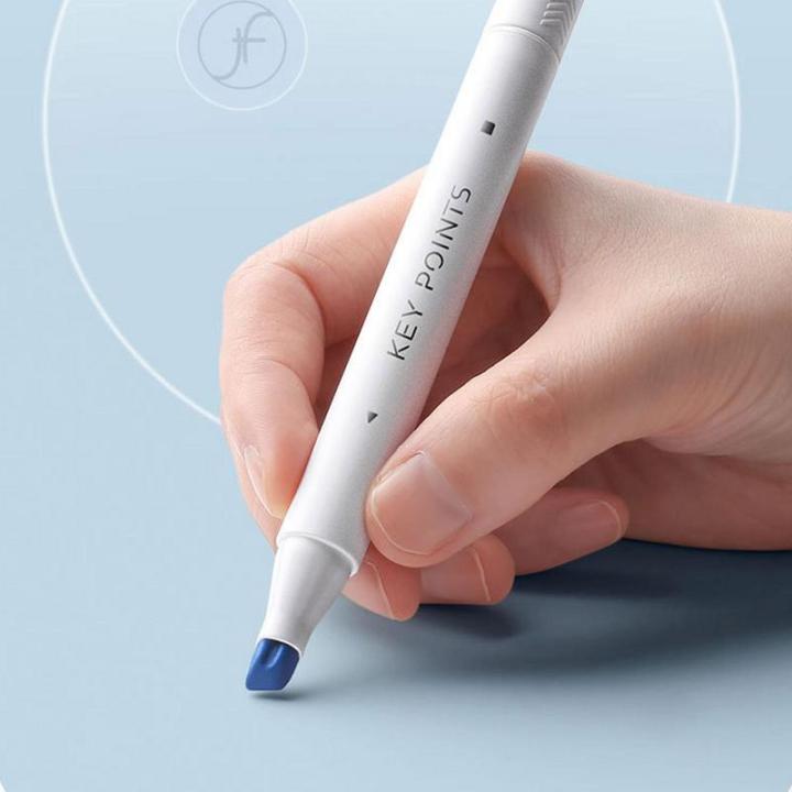 ปากกามาร์คเกอร์-take-note-ปากกาเน้นข้อความสีเท่ๆของโรงเรียน5ชิ้นหัวสิ่ว