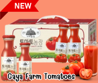 เครื่องดื่มเกาหลี  น้ำมะเขือเทศ วังจิน กายาฟาร์ม? Woongjin Food Gaya Farm 가야농장 토마토180ml x12ea  สินค้าเกาหลีแท้ ? พร้อมส่งยกแพ็ค