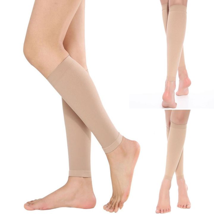 Uni Calf Compression Sleeves Varicose Veins Treat Shaping Legwear ...