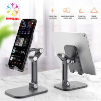 Desk Mobile Phone Holder Adjustable Tablet Bracket Non-slip Silicone Pad Desktop Metal Support Stand