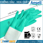 Găng tay chống hóa chất Ansell 37-176 bao tay cao su nitrile