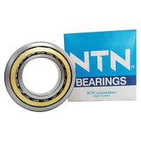 NJ405 MG1 ( 25 x 80 x 21 mm.) NTN รังทองเหลือง ตลับลูกปืนเม็ดหมอนแถวเดียว Cylindrical Roller Bearing NJ Series วงแหวนในหลุดได้ 1 ข้าง = 1 ตลับ