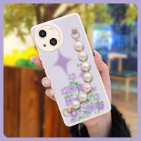 Solid color Anti-fall Phone Case For iphone14 Liquid silicone shell Cartoon Anti drop airbag Skin feel silicone cute