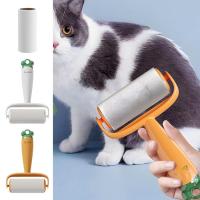 Lint Roller Pet Cat Hair Lint Remover Sticky Hair Lint Remover for Clothes Portable Roller for Small Medium Large Dog Pet Cat portable