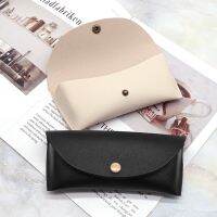 【cw】hot Leather Eyewear Cases Cover for Sunglasses Women 39;s Eyeglasses Men Reading Glasses with Metal Buckle 【hot】