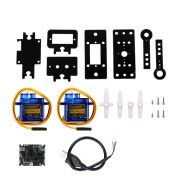 For Raspberry Pi Smart Car Robot Camera Pan Tilt Two