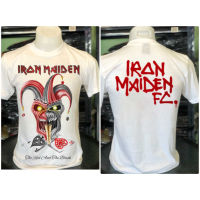 เสื้อยืด IRON MAIDEN รุ่น 2023 Cotton 100% พิมพ์ลายหลวม M59JOKER