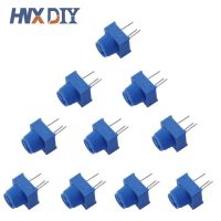 10pcs 3386P-1-103 Trimpot Potentiometer 10KΩ 10K Ohm Single Turn Breadboard Trim Potentiometer Resistor with Knob for Arduino