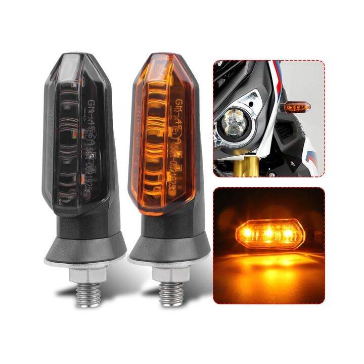 🚕RIRIHI Lampu Sein Motor LED 12V 2 Buah Lampu Indikator Siang Hari