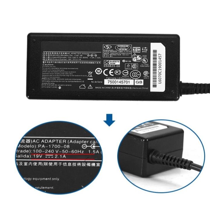 19v-2-1a-6-5x4-4mm-adapter-for-lg-24-inches-led-lcd-monitor-ap16b-a-lcap26b-e-ads-45fsn-19-19040gpcu-charger-power-supply-cord