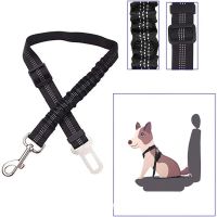 Pet Dog Leash Car Seat Belt Adjustable Durable Reflective Safety Harness Traction Cushioned Stretch Rope for Kitten Dogs Cats