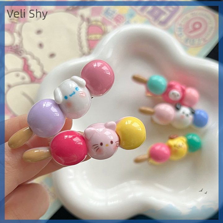 veli-shy-cinnamoroll-kuromi-pompurin-my-melody-pochacco-kitty-hello-sanrio-น่ารักลูกกวาด-ลูกกวาดสีคลิปตุ่นปากเป็ดอนิเมะของขวัญ