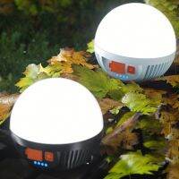 ☂✉№ LED Ball Camping Lighting USB Charging with Handle Garden Decoration Lamp Multifunctional Energy Efficient for Outdoor Equipment