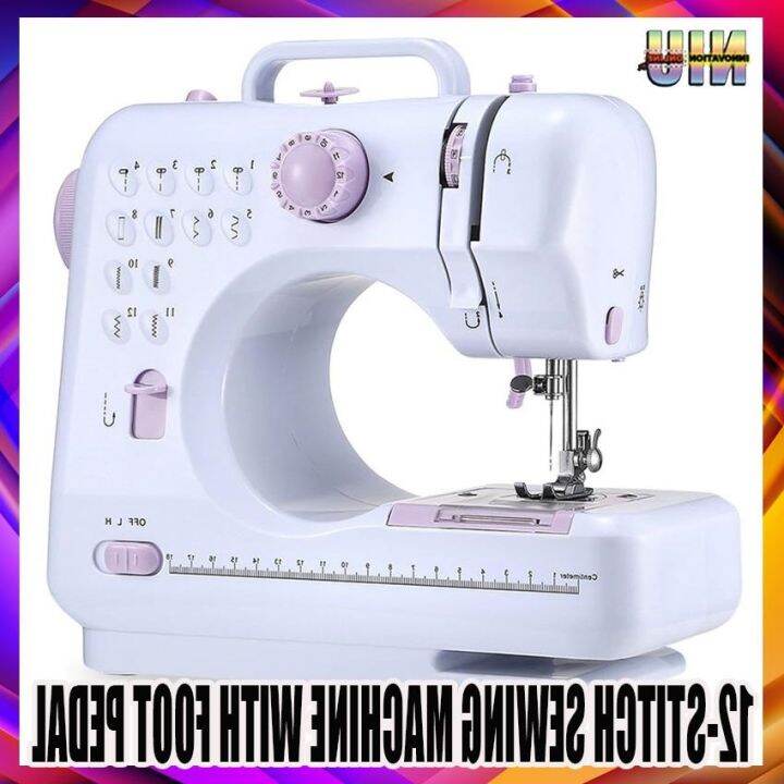 (VARIATION) 12Stitch Sewing Machine with Foot Pedal/Mini Portable 2