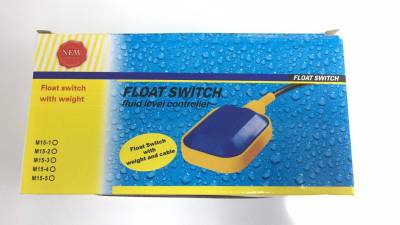 สวิตซ์ลูกลอยไฟฟ้า Float Switch ลูกลอยไฟฟ้า ยีห้อ Supertec รุ่น ST-FS สายไฟยาว 3เมตร ใช้กับปั๊มน้ำกันน้ำแห้ง