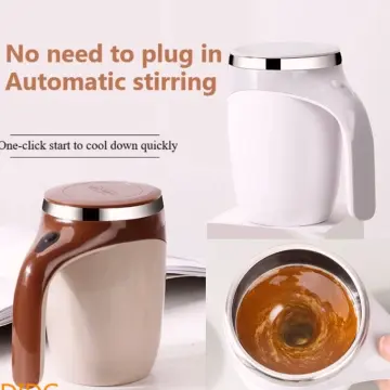 Smart Automatic Mixing Mug Electric String Coffee Cup Self Stirring Mug -  China Coffee Cup and Coffee Mug price