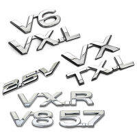 2.5โวลต์ V6 V8 VX VXR TXL VXL สัญลักษณ์สำหรับโตโยต้า Reiz Land Cruiser Prado Rav4ทุนดราฝากระโปรงหลังสติ๊กเกอร์รางอุปกรณ์รถยนต์