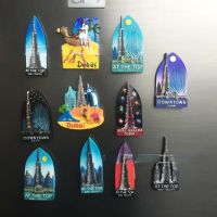 Dubai souvenir magnetic refrigerator magnets resin crafts gifts magnet fridge