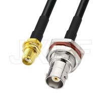 【Cod】 Chayapoth Gadget Shop (MYM) JXRF Connector BNC ถึง BNC SMA สายเคเบิล Assemblies RG58 Coaxial Extension Cable RF Coaxial Pigtail สำหรับเสาอากาศ