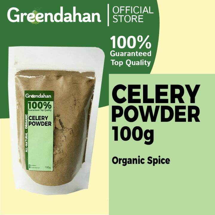GREENDAHAN/ Celery Powder 100g Organic Spice Lazada PH