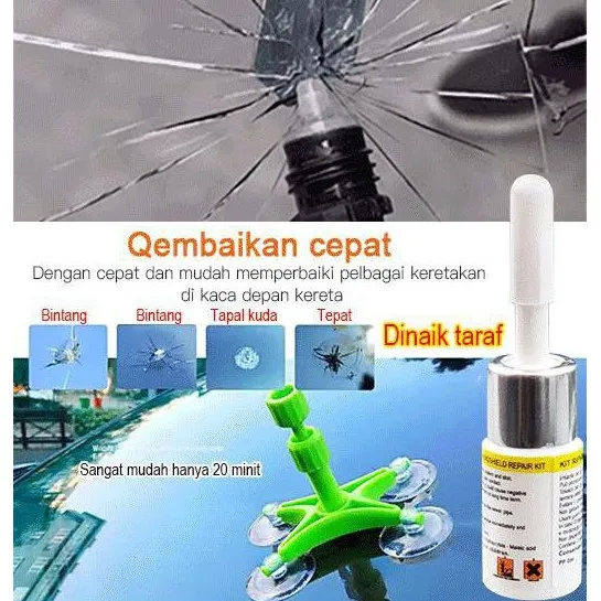 Superliife Magical Glass Repair Kit Set, Professionally Repair All