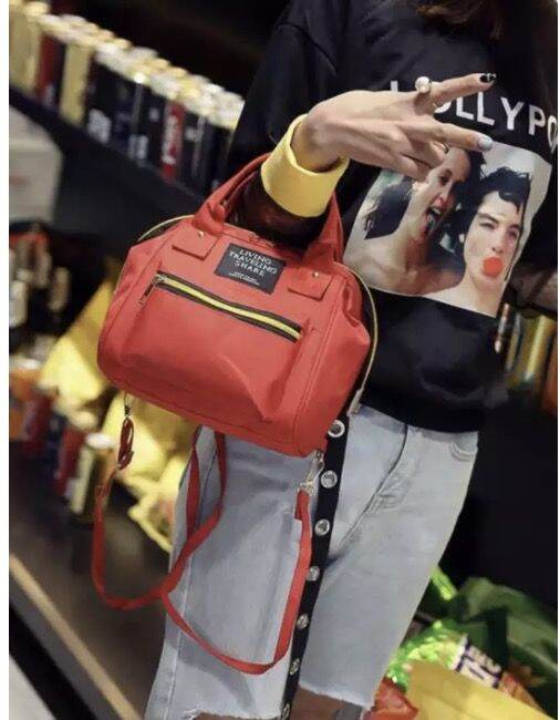 พร้อมส่ง-lcl-bag-fashion-japan-women-bag-กระเป๋าสะพายข้างสำหรับผู้หญิง-3-in-1-รุ่น-xiaogansi