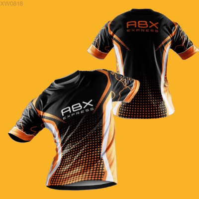 [D01] NEW (สต็อกเพียงพอ) 2023 ABX Express Sublimation Tshirt | Limited Edition | Baju ABX Expressคุณภาพสูง size:S-5XL