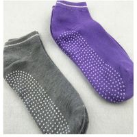 【YD】 Socks Anti slip Silicone Gym Pilates Ballet Sport Cotton Breathable and sweaty antiskid Elasticit