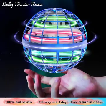 Wonder Sphere STEM Flying Spinner Ball with LED Lights - Perform