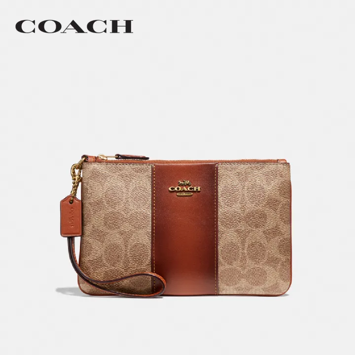 coach-กระเป๋าคล้องมือขนาดเล็กผู้หญิงรุ่น-small-wristlet-in-colorblock-signature-canvas-สีครีม-32445-b4nq4