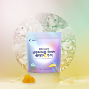 Kẹo Dẻo Trắng Da Glutathione Collagen C BOTO Vị Chanh 90g Hàn Quốc