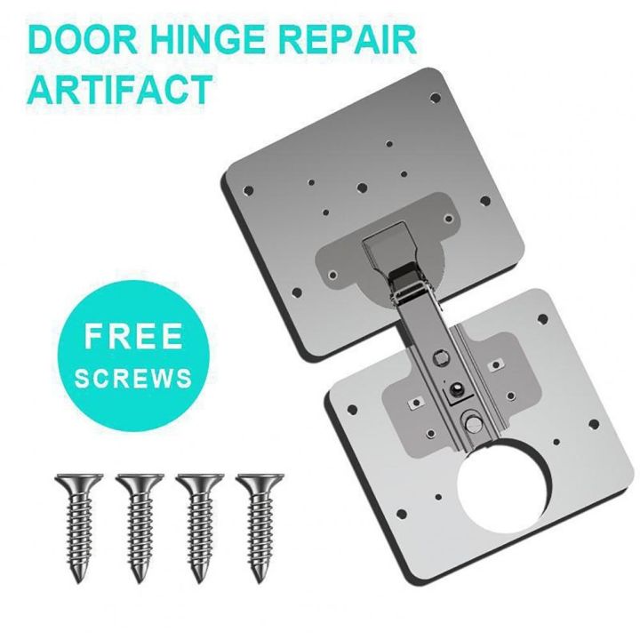 2021-hinge-repair-plate-practical-rust-resistant-stainless-steel-furniture-cupboard-hinge-repair-mount-door-tool-for-cabinet