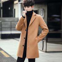 Twitflick กลางความยาว Hooded Trench Coat ชาย Over-The-Knee Coat ฤดูใบไม้ผลิและฤดูร้อนเสื้อเยาวชนบางเสื้อนักเรียนหลวมทั้งหมดตรงกับเสื้อผ้าผู้ชาย