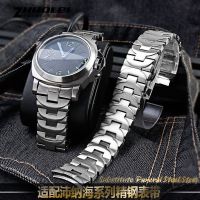 ▶★◀ Suitable for Panerai PAM441 111 watch strap mens steel strap elbow stainless steel butterfly buckle watch chain 22 24m