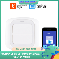 BO YIN Wifi Dual Smart Scene Switch ปุ่มกดสำหรับ DIY Home Automation Scene Linkage APP รีโมทคอนโทรลสวิตช์ไฟอัจฉริยะเครื่องใช้ในครัวเรือน Smart Control