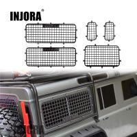 INJORA Metal Window Mesh Protective Net for 1/10 RC Crawler Car TRX4 Defender Upgrade