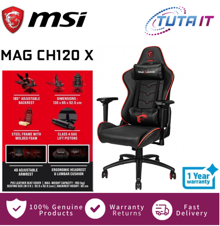 Msi mag ch120 x gaming online chair