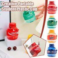 330ml High Temperature Resistant Drop Leak-Proof Mini Portable Water Optional Student Cute Plastic Colors Cup 4 Creative Cup I2A5