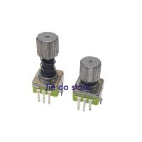 【YF】▤  1PCS EC11 Encoder 30 bit 15 pulse witch spring Encodder with self-locking potentiomter handle