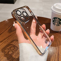 เคสโทรศัพท์เคสกันกระแทก iPhone 15 14 13 12 11 X XR XS Max 7 8 6S Plus ปลอกอ่อนใส