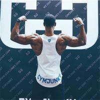 Fitness vest male tight muscle movement brothers stretch of cultivate ones morality dress summer shirt h sleeveless suit training