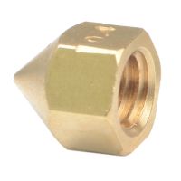 【LZ】▽❣  Bocal de bronze anti-corrosão baixa condutividade térmica impressora 3d acessório rosca m6x0.75 substituição para tiertime